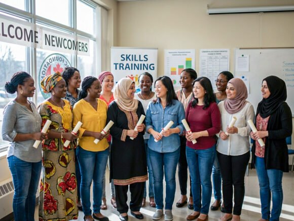 Newcomer Women Complete WESAC’s Settlement Confidence Program