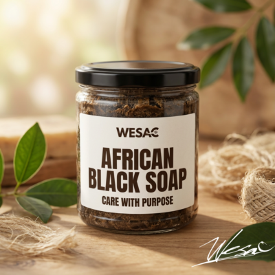 WESAC Natural Black Soap