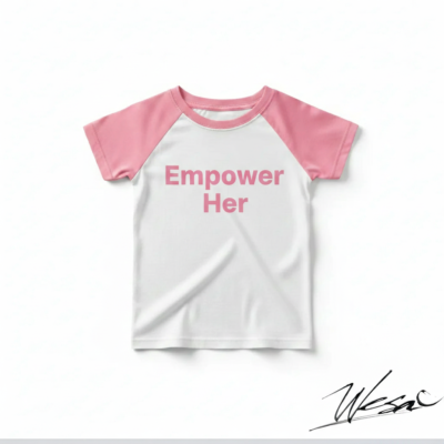 Empower Her – Kids Empowerment T-Shirt (Pink)