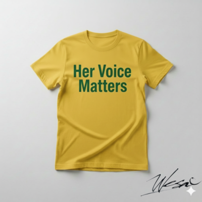 Her Voice Matters T-Shirt