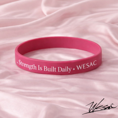 Strength is Built Daily -  Wristband