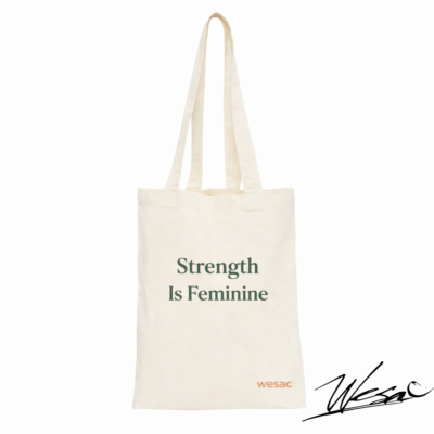 Strength is Feminine Tote Bag